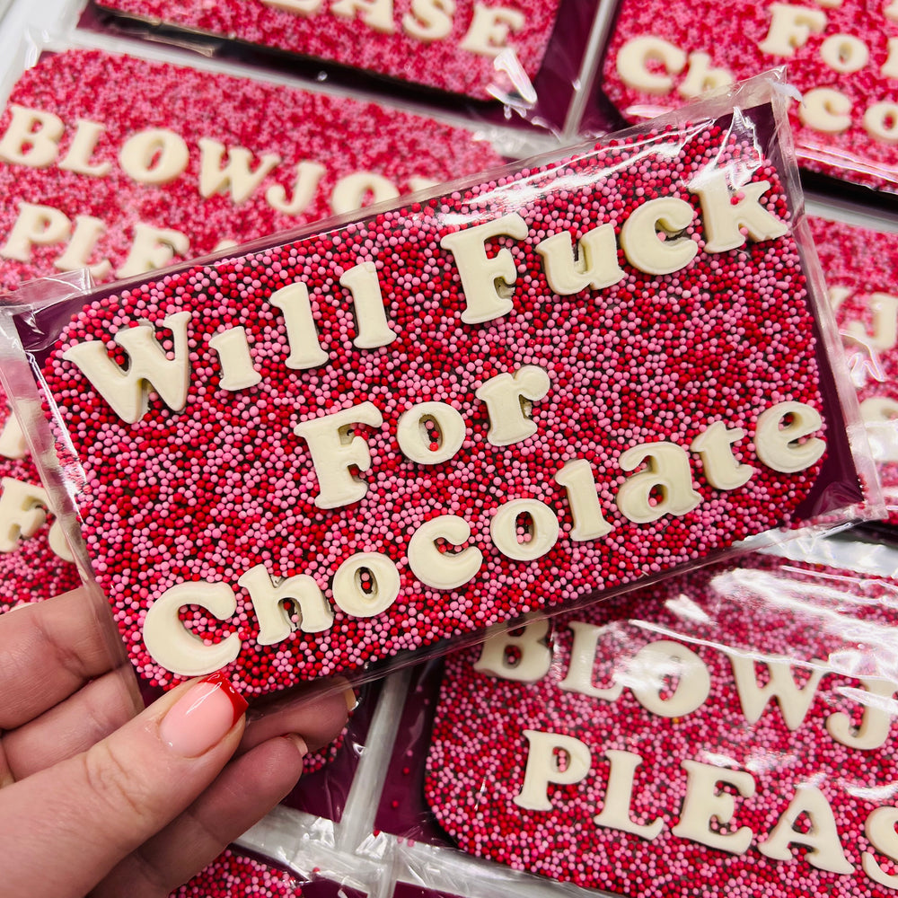 Will Fuck For Chocolate Slab #1 image